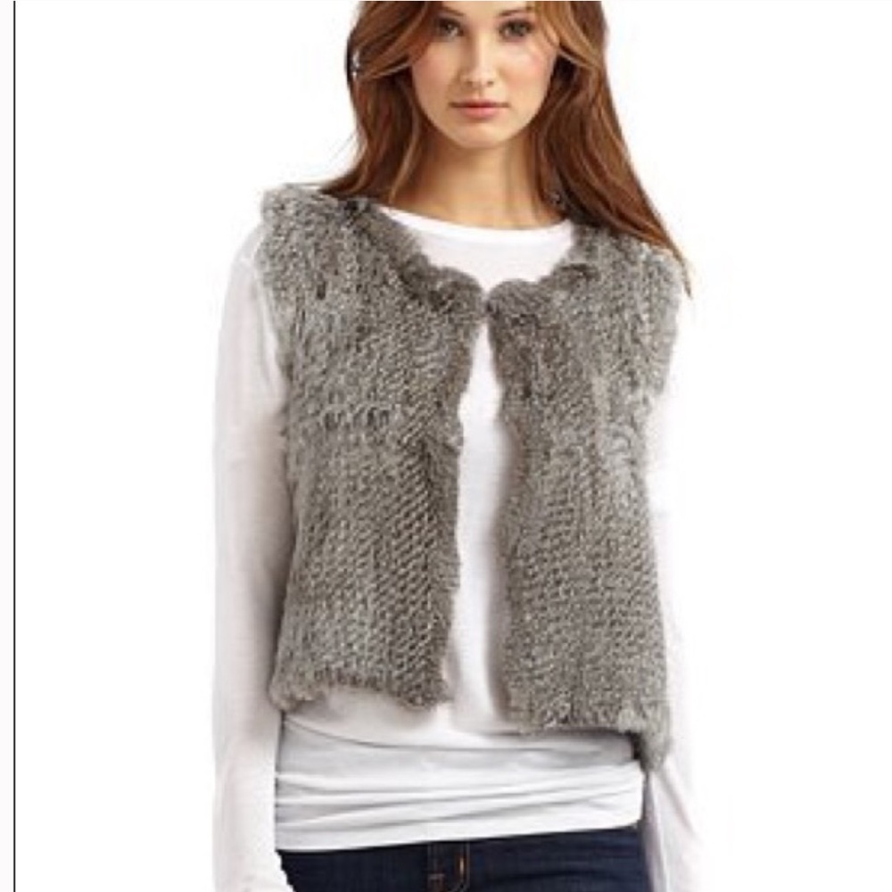 525 America Luxe Genuine Rabbit Fur Vest 🐇